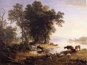 Asher Brown Durand Hudson River Looking Toward the Catskill china oil painting reproduction